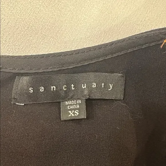 Sanctuary Women's Faux Brown Suede Shift Dress Size XS - Picture 10 of 10